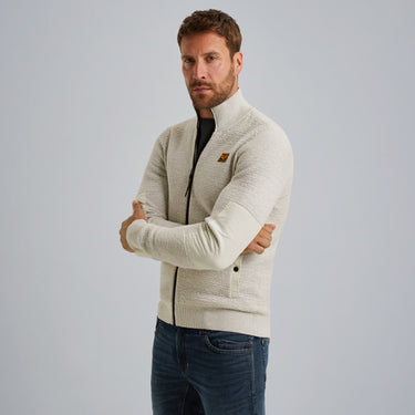 PKC2510322 910 | Cardigan mit Ellbogen-Patches